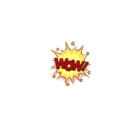 Wow Excited Sticker