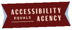 Accessibility Sticker by That Sounds Nice
