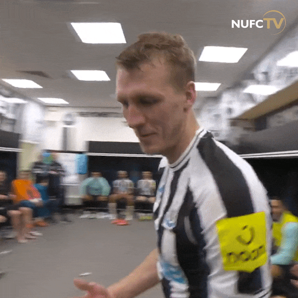 Dan Burn Dancing GIF by Newcastle United Football Club