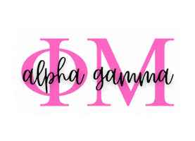 Phimu Sticker by Phi Mu Samford