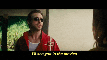 Ryan Gosling Ill See You In The Movies GIF by La La Land