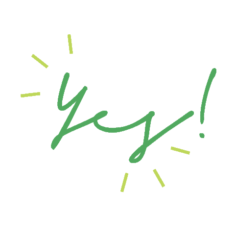 Yes Sticker by wise_wellness_guild