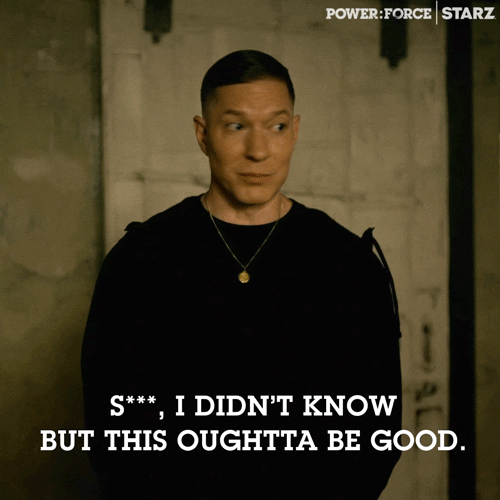 Excited Joseph Sikora GIF by Power Book IV: Force