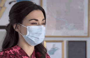 Wear A Mask Double Masking GIF by GIPHY News