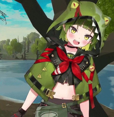 Vtuber Pose GIF