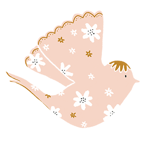 Bird Rosa Sticker by allofmetienda