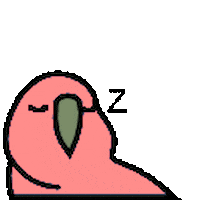 Tired Sleep Sticker