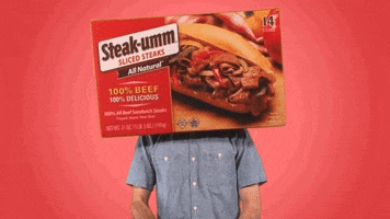 disappointed yeah right GIF by Steak-umm