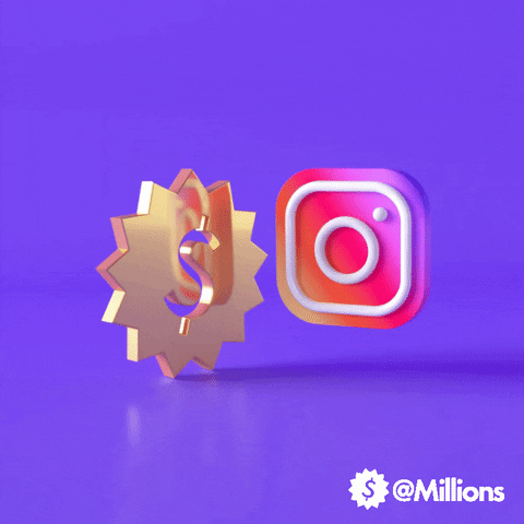 Instagram Floating GIF by Millions