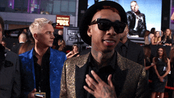 Red Carpet Sunglasses GIF by AMAs