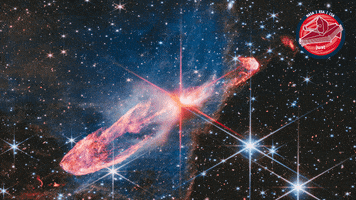 James Webb Explosion GIF by ESA Webb Space Telescope
