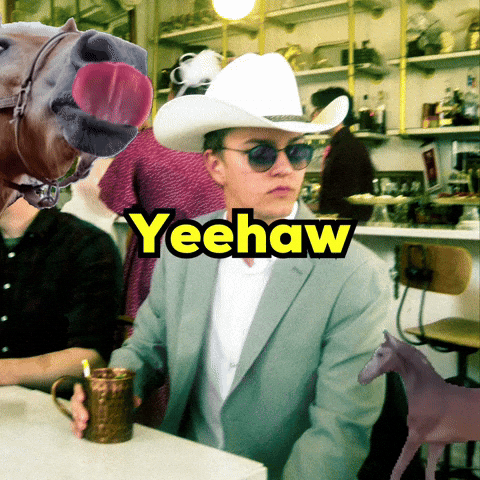 Yeehaw GIF by Isaac Jarnagin