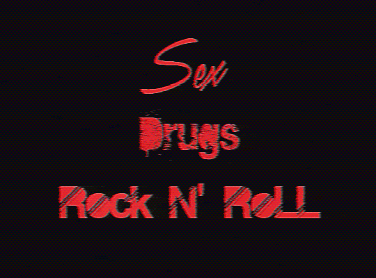 rock n roll drugs GIF