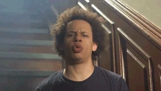 excited eric andre GIF