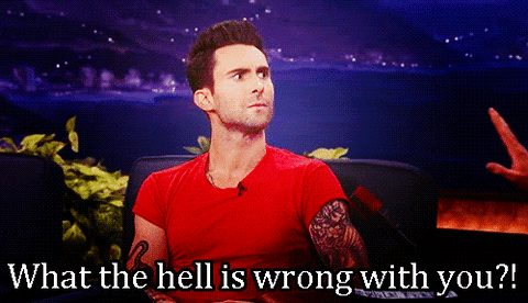 Image result for what the hell is wrong with you gif