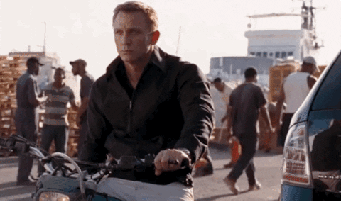 Quantum of Solace Quantum of Solace mistake