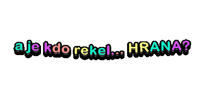 Hrana Lačen Sticker by Snof_pasjasola
