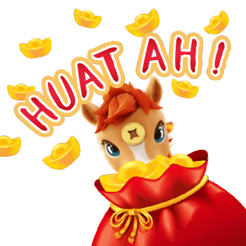 Money Huat Sticker by Mediacorp SG