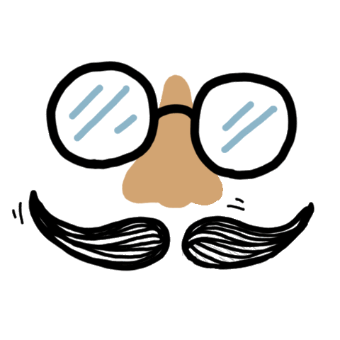 Accessories Mustache Sticker by GMMTV OFFICIAL