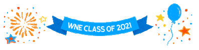 Class Of 2021 Wne Sticker by Western New England University