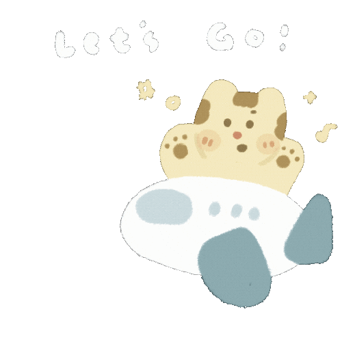 Cat 出去玩 Sticker