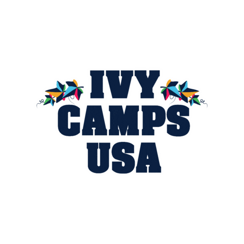 Summer Camp Logo Sticker by Ivy Camps USA