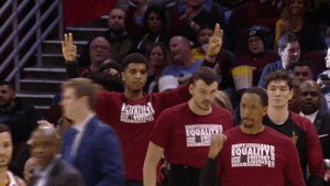 basketball handshake GIF by NBA