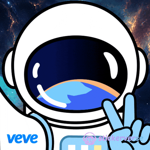 Peace Out Space GIF by VeVe