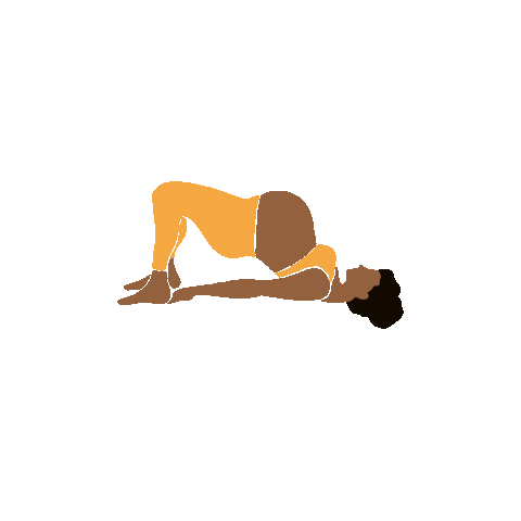 Woman Yoga Sticker