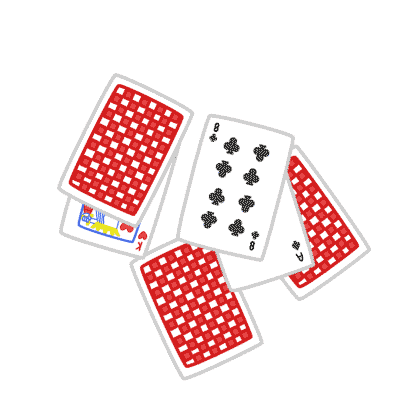 Dominican Republic Cards Sticker