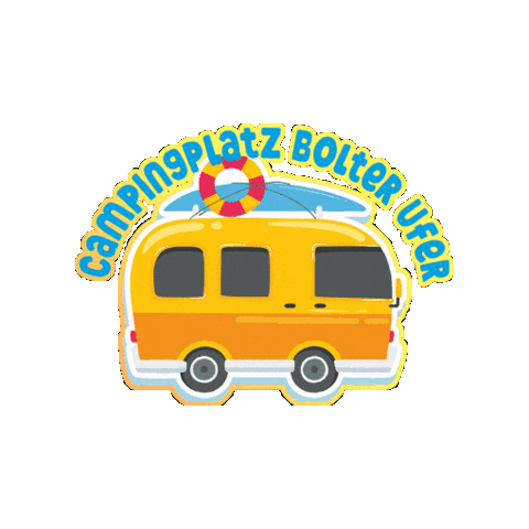 Campingplatz Bolter Sticker by TDGRechlinmbH