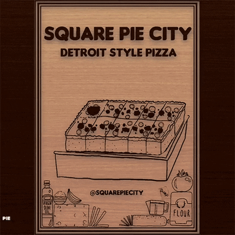 Square Pie City GIF