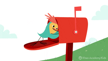 Youve Got Mail Delivery GIF by Khan Academy Kids