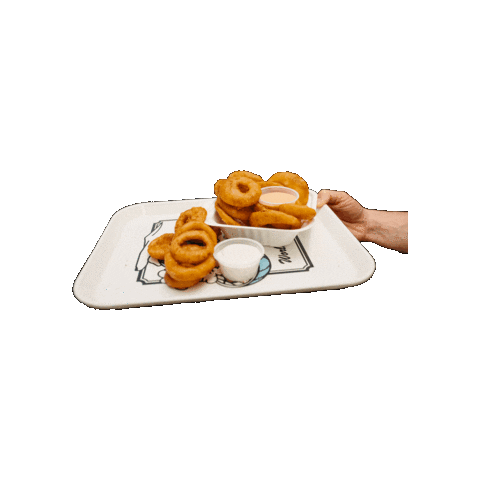 Onion Rings Tray Sticker by OUR HOUSE H.C.
