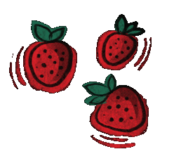 Strawberry Sticker