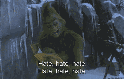 the grinch hate GIF