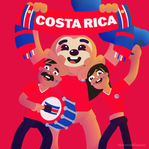 Costa Rica Qatar2022 GIF by Manne Nilsson