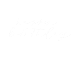 Happy Birthday Sticker