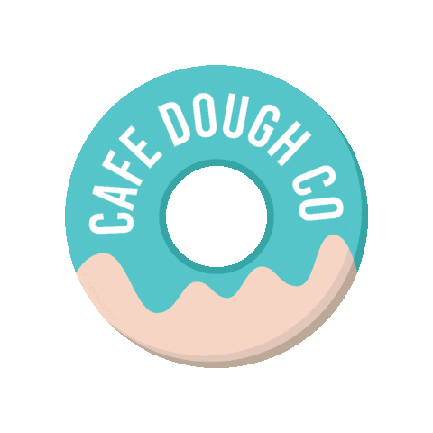Café Dough co. Sticker