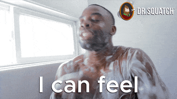 Feel GIF by DrSquatchSoapCo