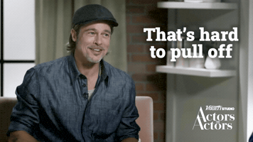Brad Pitt Good Job GIF by Variety