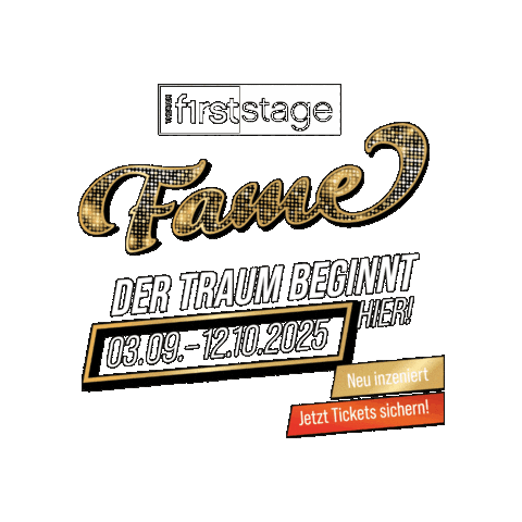 Fame Sticker by Stage School Hamburg