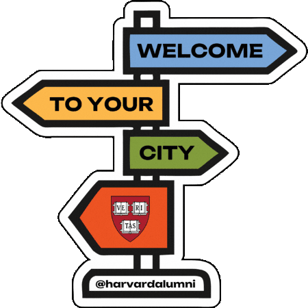 Haa Harvard Alumni Sticker by Harvard Alumni Association