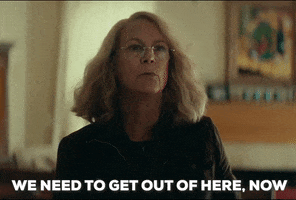 Get Out Escape GIF by Halloween