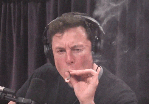 slow motion smoking GIF