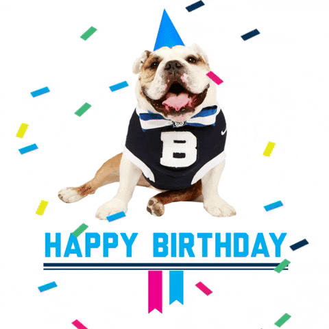 Happy Birthday GIF by Butler University