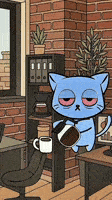 Momo Need Coffee GIF