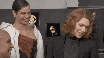 grammy awards laugh GIF by Recording Academy / GRAMMYs