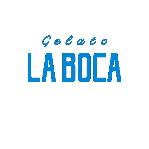 Gelato La Boca Sticker