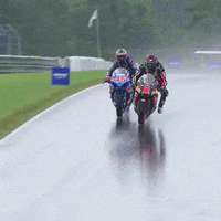 Raining Motorcycle Racing GIF by MotoAmerica